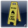 Hot lava