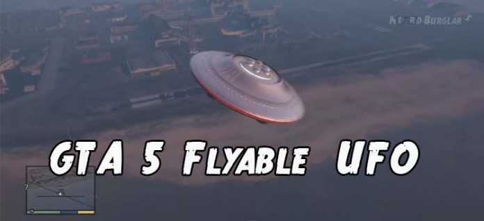 Flyable UFO In GTA V