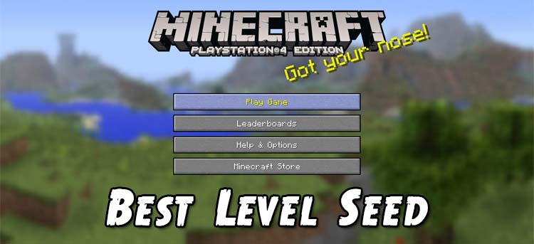 Best Minecraft Survival Seed For PS4 XB1 100 + Diamond 