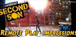 First Impressions of PS4 Remote Play With InFamous Second Son