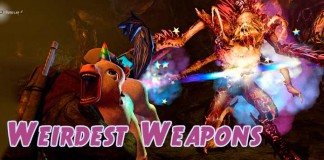 Weirdest Weapons In Video Games
