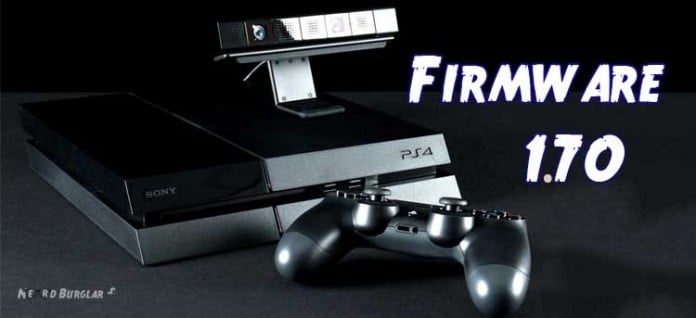 PS4 Firmware 1.70