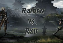 Raiden Vs Ryu Hayabusa - Ultimate Ninja Fight