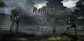 Raiden Vs Ryu Hayabusa - Ultimate Ninja Fight