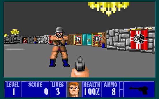 Wolfenstein 3d сколько уровней