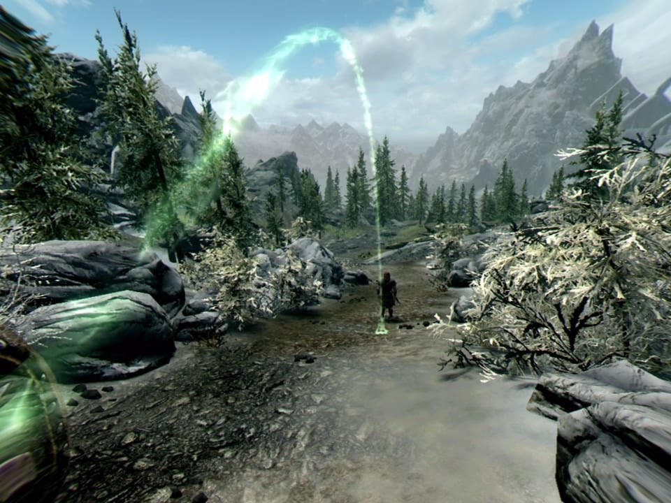 can you play skyrim vr without move controllers