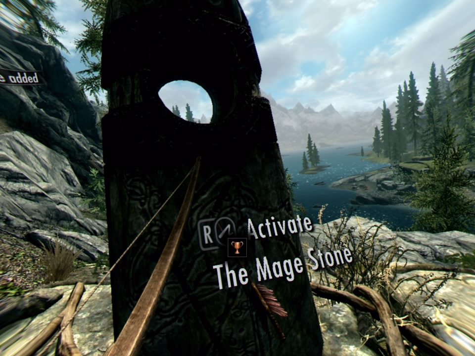 Skyrim VR Interacting With Ovject