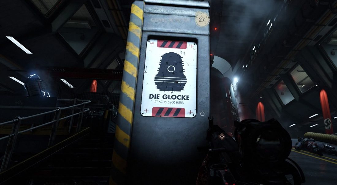 Functional Nazi Bell Die Glocke In Wolfenstein 