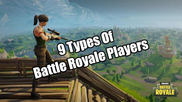 types of fortnite players