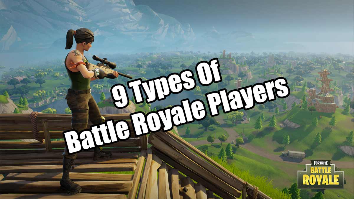 9 types of fortnite players - fortnite people getting sniped