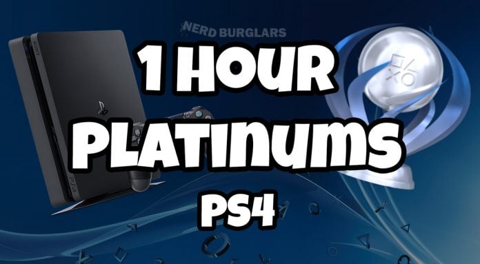 Blænding strække klodset 12 PS4 Games You Can Platinum In An Hour - Nerdburglars Gaming