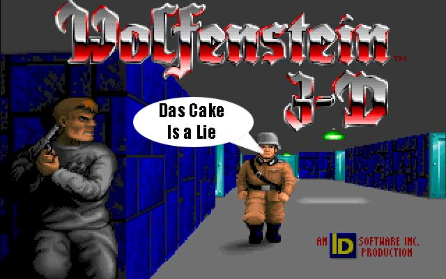 soldiers in Wolfenstein saying