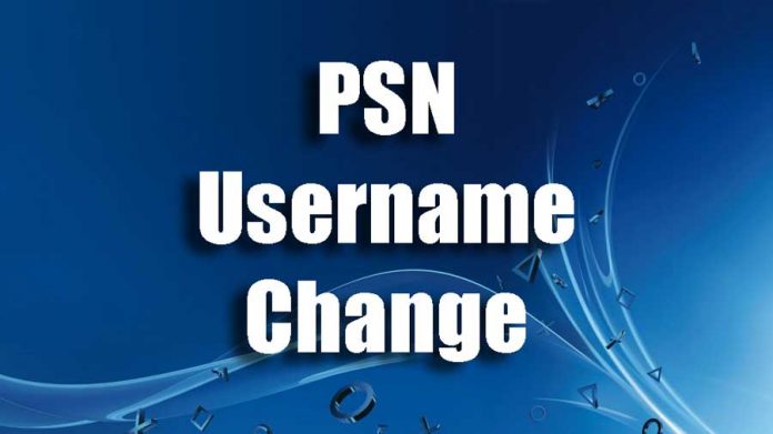 changing PSN username