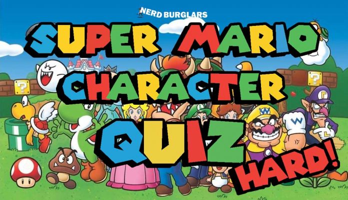 Hard super mario character quiz Hard super mario character quiz