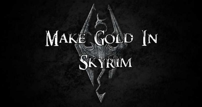 make gold in skyrim
