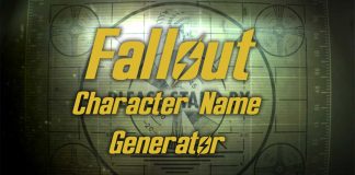 Fallout Name Generator