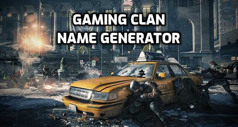 best clan names for the division