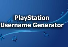 PSN Username Generator