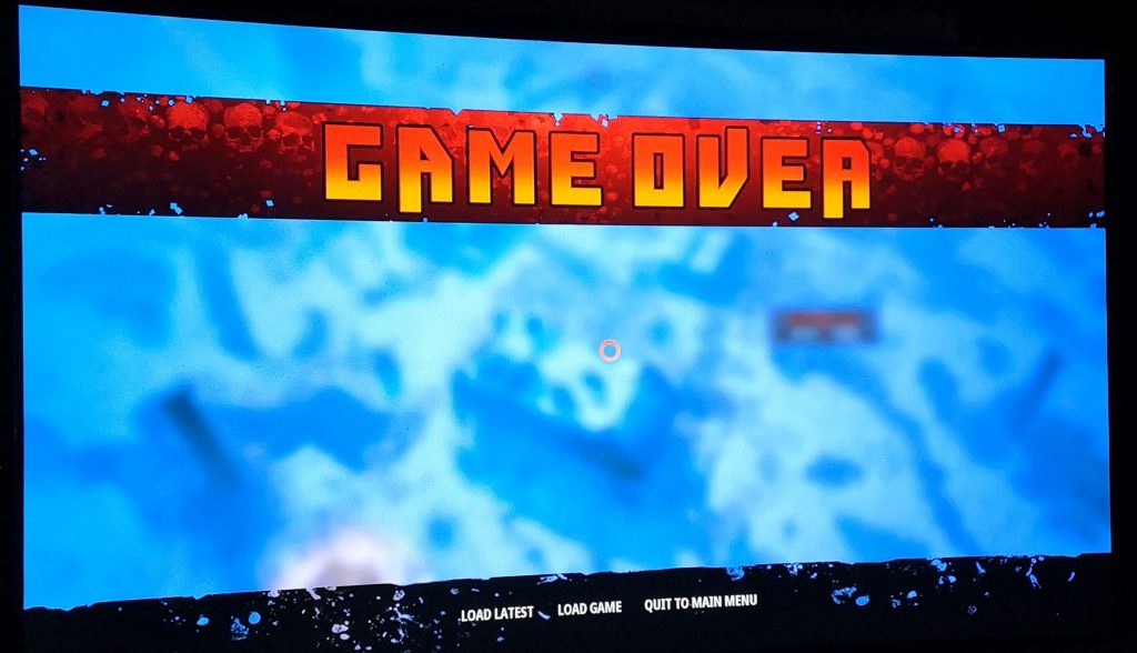 game over