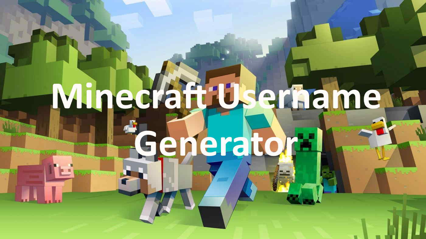 Minecraft Generator - Name Ideas for MC Nerdburglars Gaming