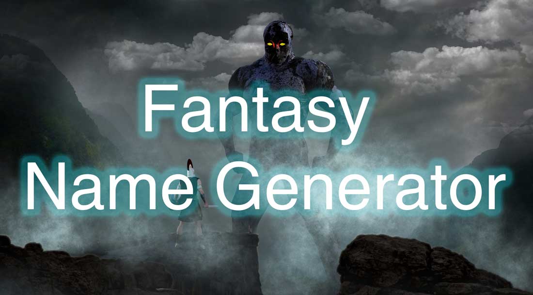 Fantasy Name Generator Male Female Fantasy Names