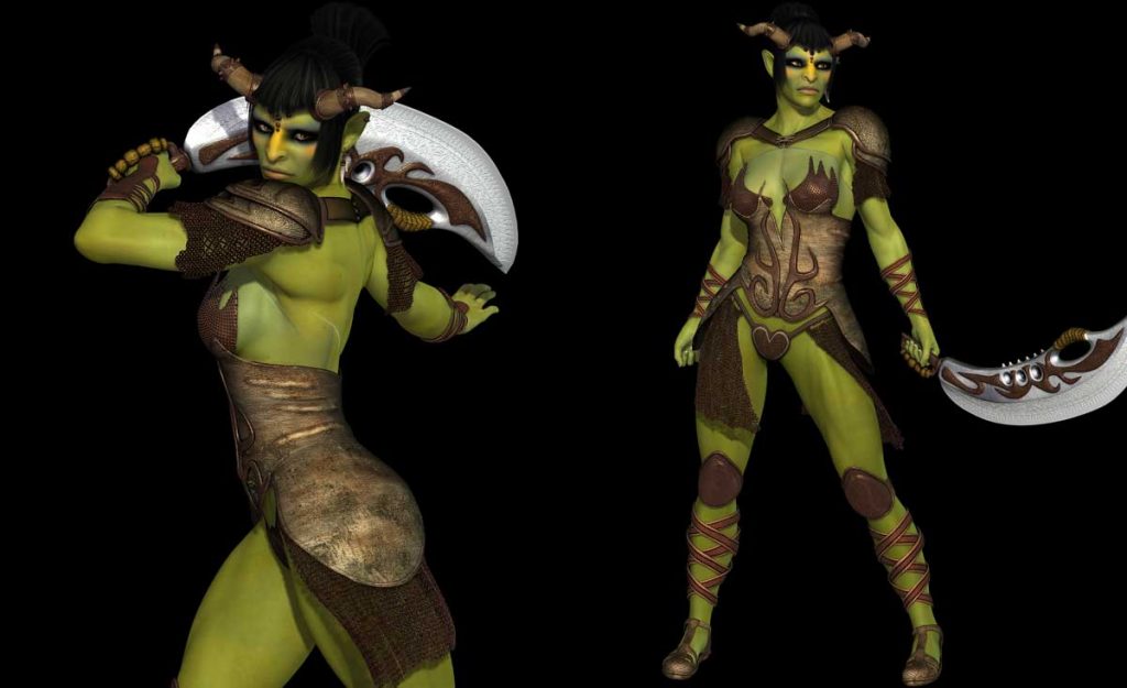 √70以上 Female Orc 175479 Female Orc Wow