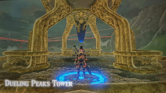 Dueling Peaks Sheikah Tower