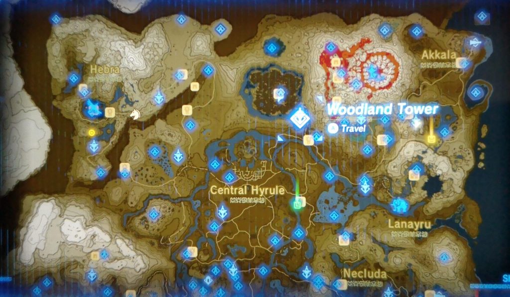 Where to find woodland tower