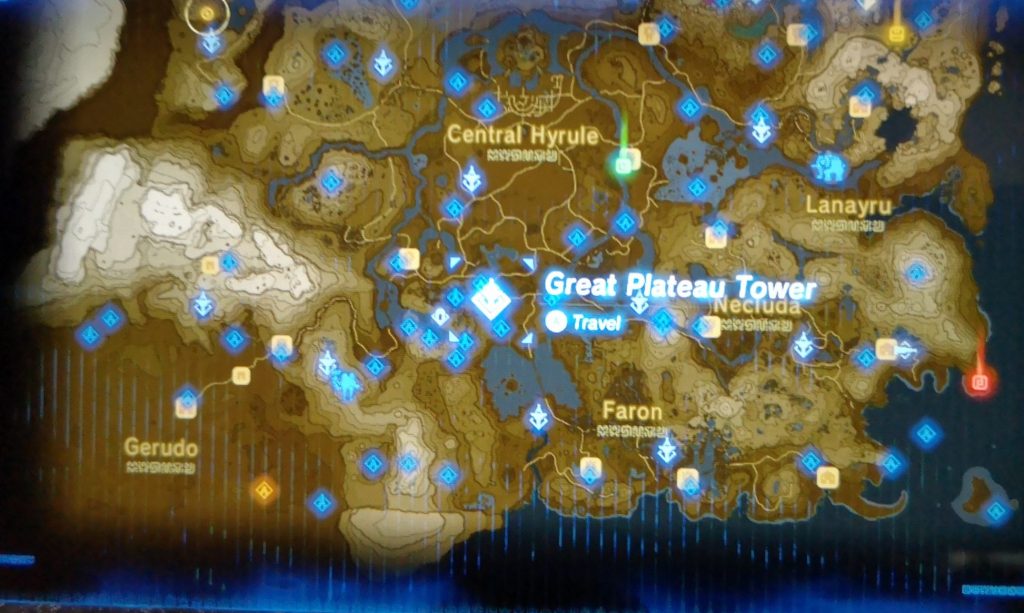 Great Plateau tower location