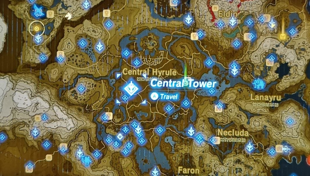 Central Tower - BOTW Sheikah Tower Guide - The Legend of Zelda: Breath