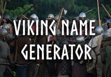 Viking Name Generator