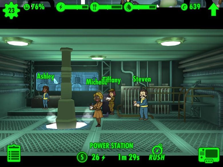 Fallout Shelter workers