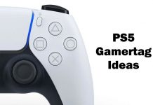 Gamertag Ideas For PS5