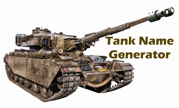 tank name generator