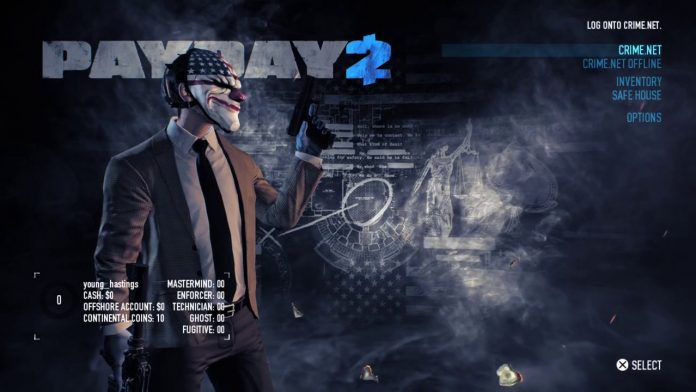 payday 2 free for ps4