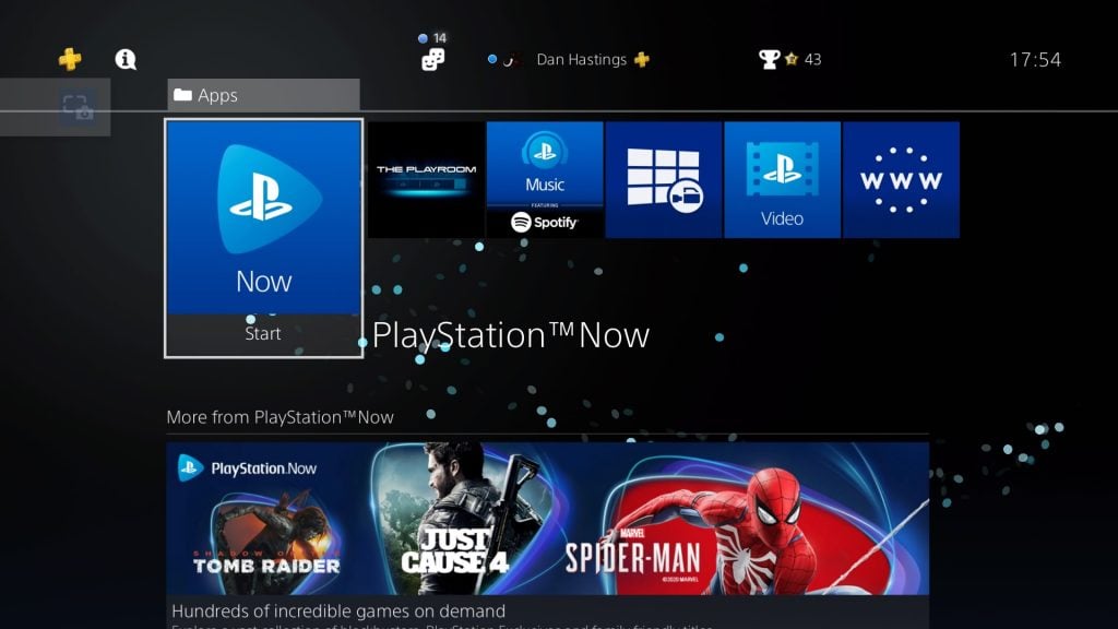 Playstation 4 on sale ps now