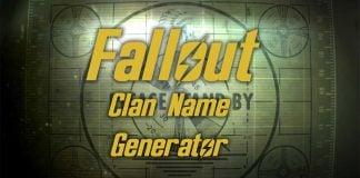 Fallout Clan Name Generator