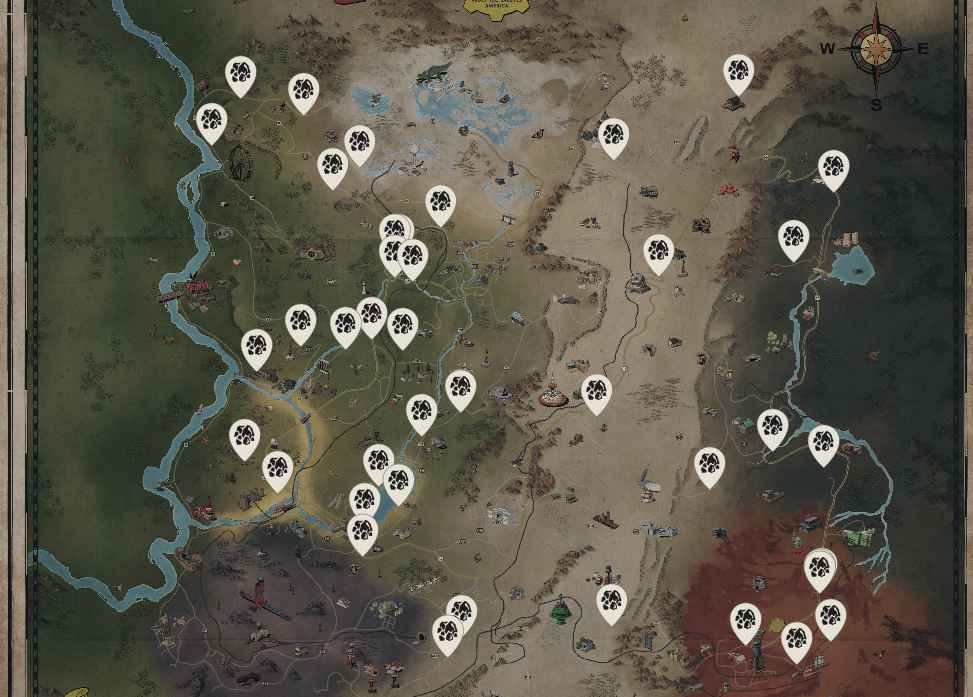 Fallout 76 Junk Extractor Camp Locations