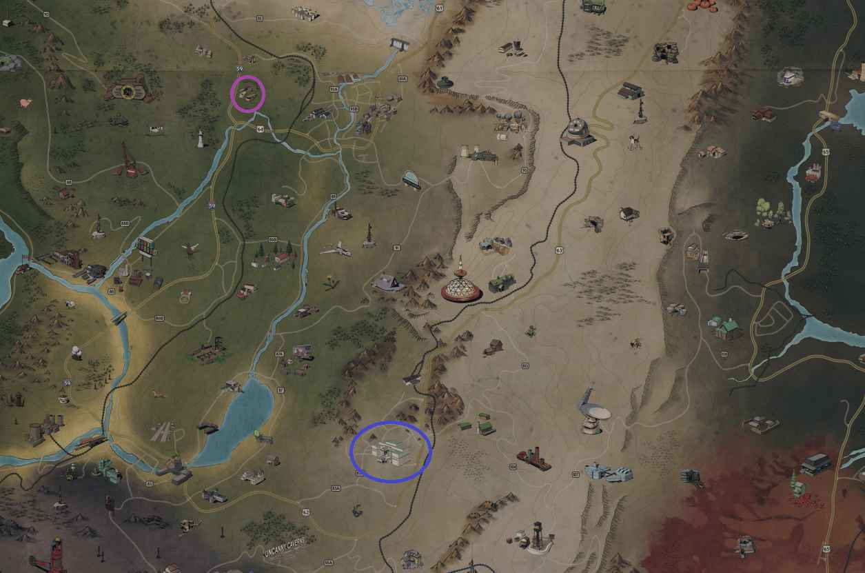 locations to build your C.A.M.P mid gam