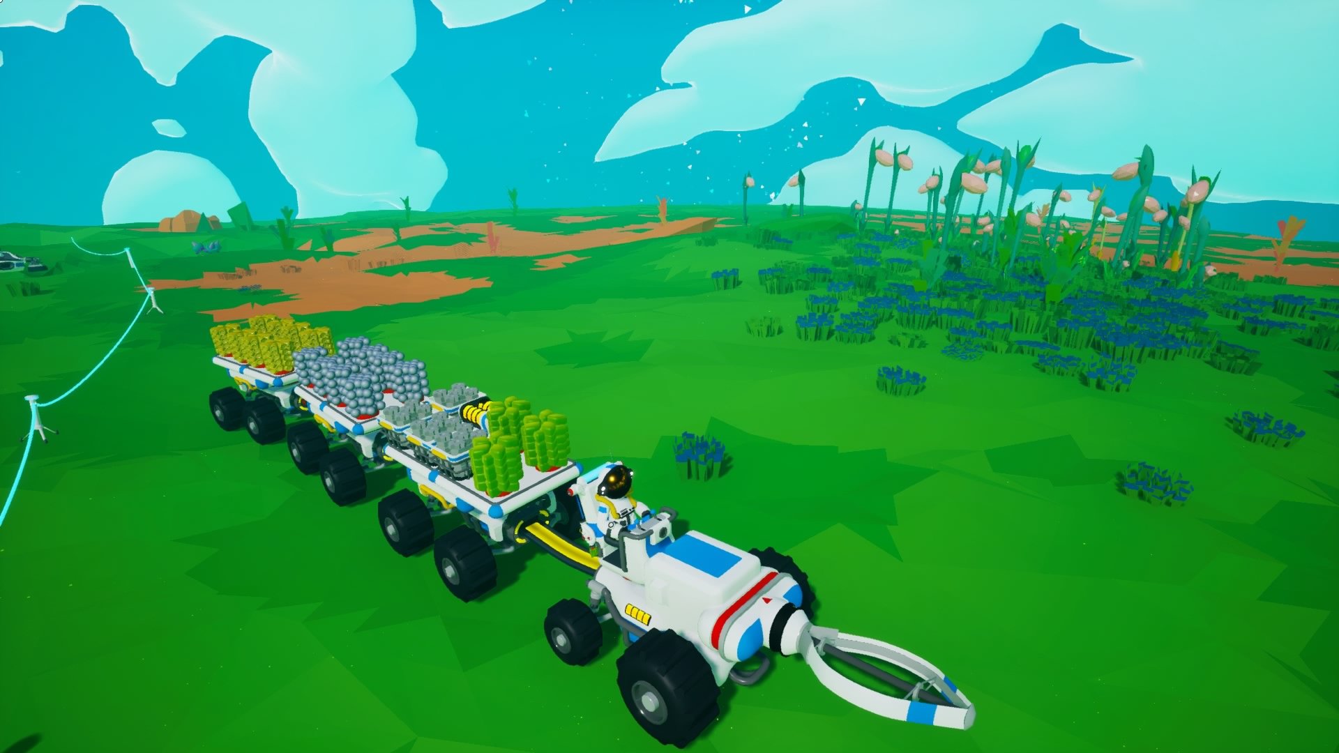 How Many Trailers Can a Tractor Pull Astroneer 