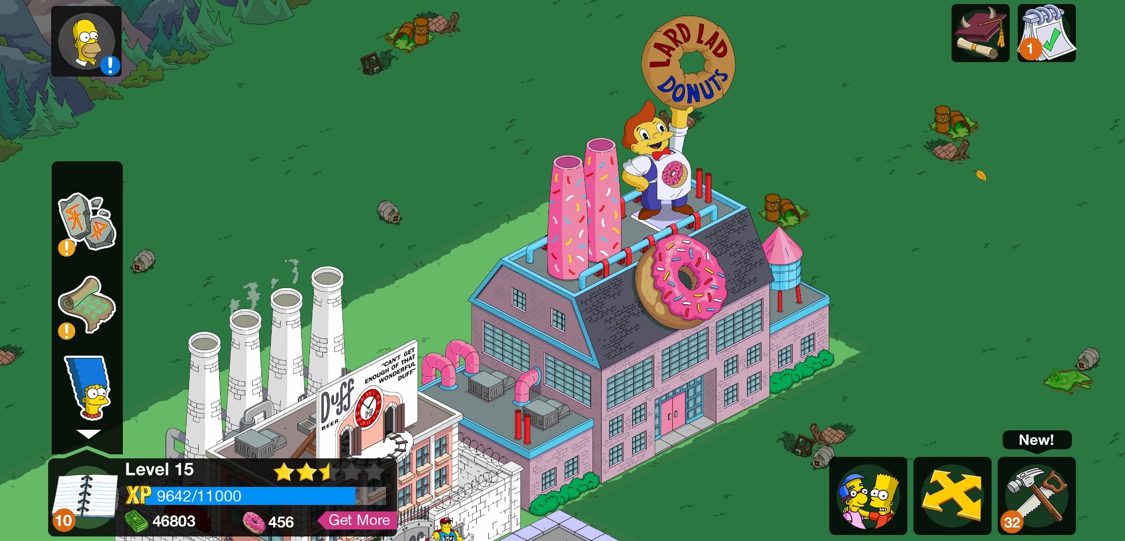 How To Get 500 Free Donuts Instantly - The Simpsons: Tapped Out Game Guides