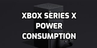 Xbox Series X Power Consumption