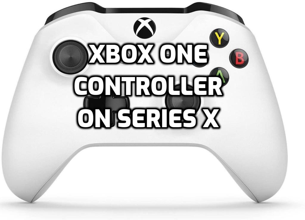 Xbox One controller with series X