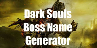 Dark Souls Boss Name Generator