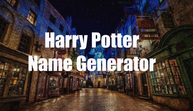 Rude Funny Harry Potter Names Random Name Generators