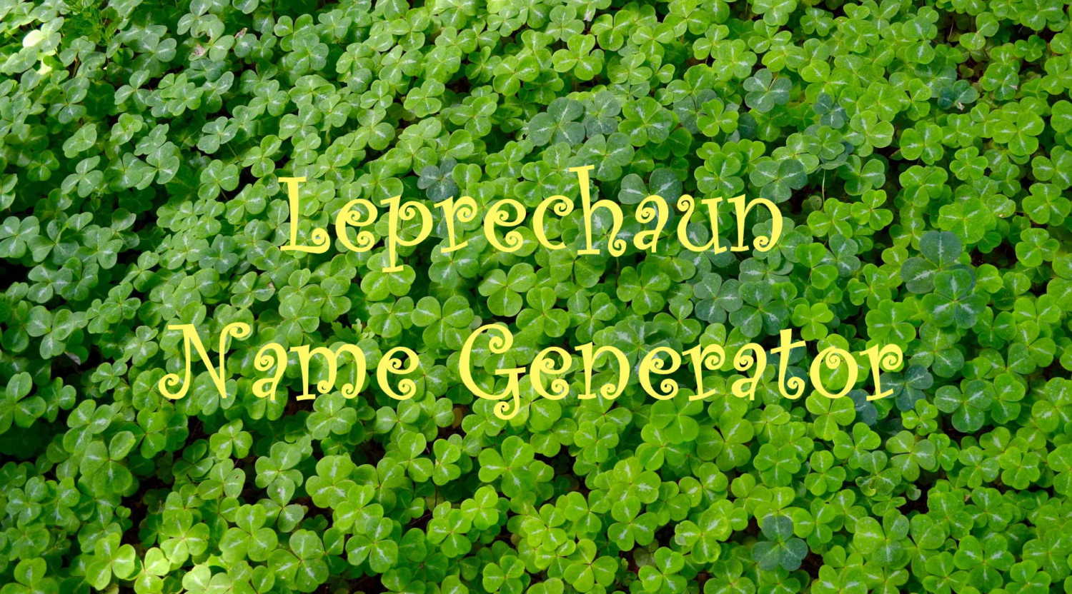 leprechaun-name-generator