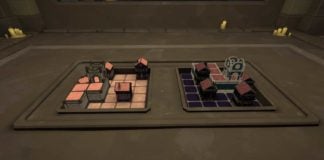 Maquette Mini Building Grid Puzzle Solution