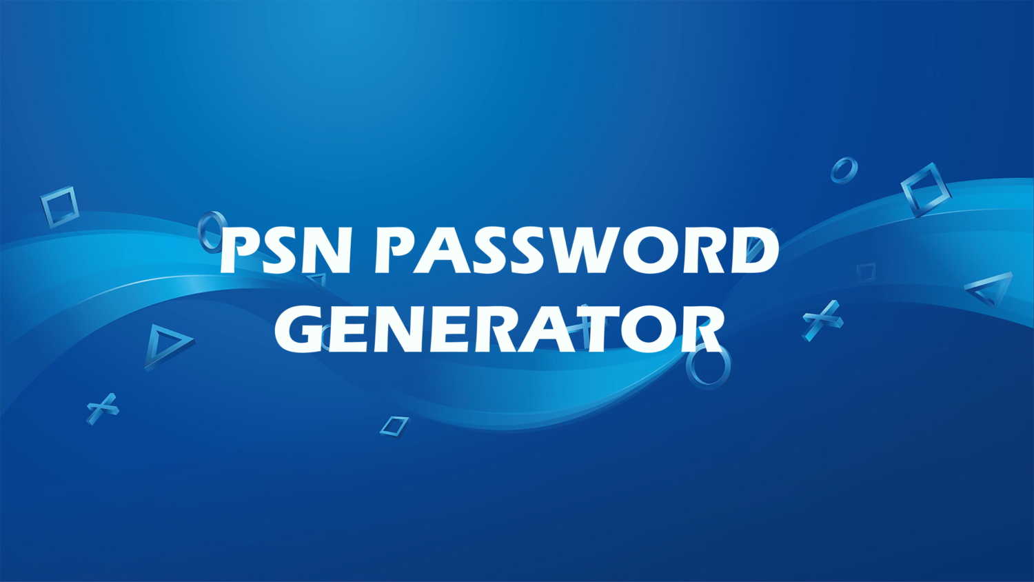 strong password creator