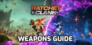 Complete Rift Apart Weapons Guide