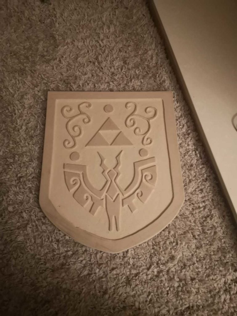 fully carved shield